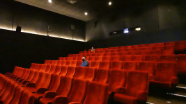 kino semily Sál má 117 pohodlných křesel.